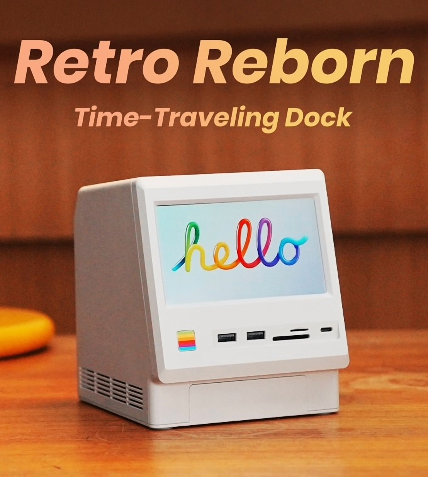 Wokyis Retro Dock verandert je Mac mini in een mini-Mac uit 1984
