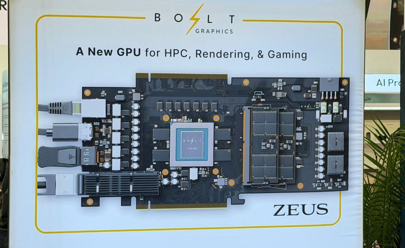 Bolt Gpu Bliksemsnelle Zeus-GPU: Bolt Graphics belooft vloer aan te vegen met ...