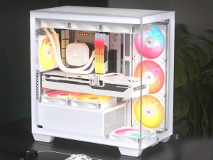 Bild zu Behuizingen: Corsair 2800X: mATX-kast met drie reverse ARGB-fans voor 80 euro
