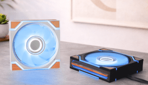 Bild zu Koeling: Thermaltake plaats houten accenten op 120mm-fans met ARGB en omkeerbare fanbladen