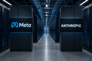 Bild zu Bedrijfsnieuws: Meta praat met Anthropic over verhuur AI-rekenkracht voor 10 miljard US dollar