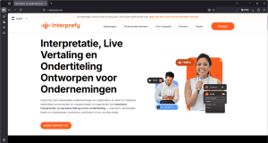 Bild zu Bedrijfsnieuws: Voor Interprefy is de human touch even belangrijk als messcherpe AI