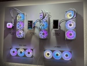 Bild zu Waterkoeling: Corsairs Link Titan II-AIO-waterkoelers bieden dikke radiator, display of verlicht pompblok
