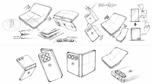 Schetsen Motorola wide foldable