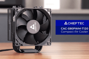 Bild zu Koeling: Chieftec gaat voor zwart en compact met eerste processor-luchtkoelers
