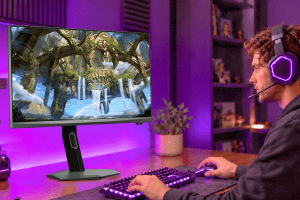 Bild zu Monitoren Beamers: 24-inch Fast IPS-gamingmonitor met 1.000 Hz en 1080p bij AOC